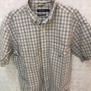 Nautica button down t-shirt